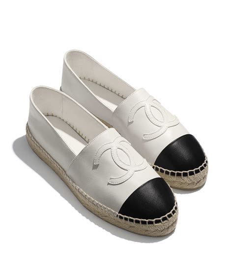 alpargatas chanel comprar|chanel espadrilles white and black.